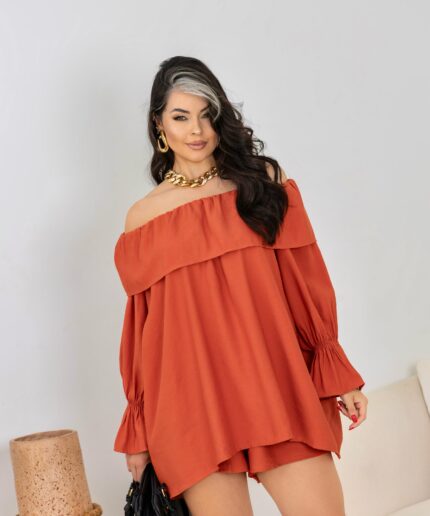 Conjunto Sophia Terracota